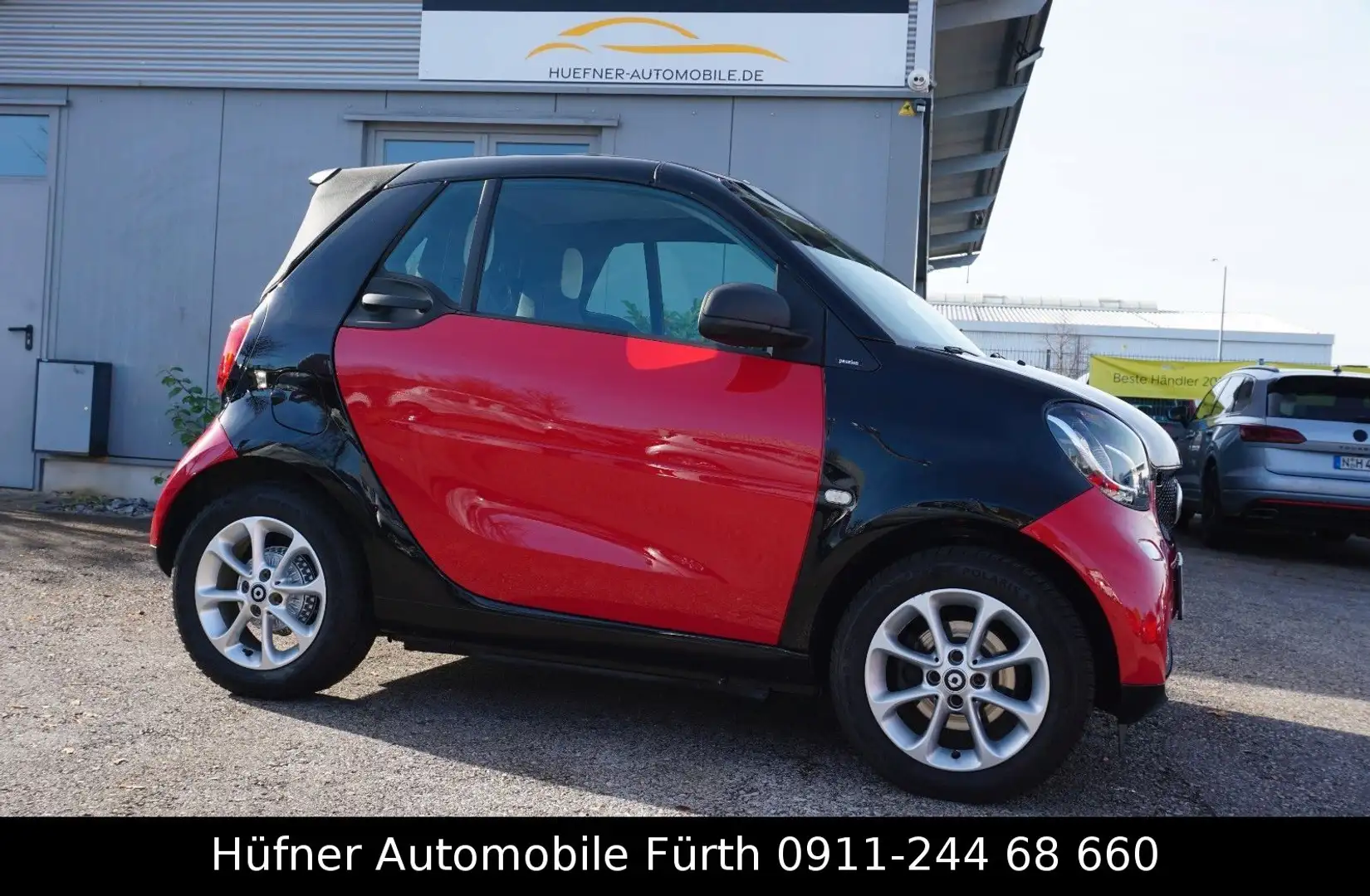 smart forTwo fortwo cabrio Autom. *90PS*PDC*Sitzheizung* Rot - 1
