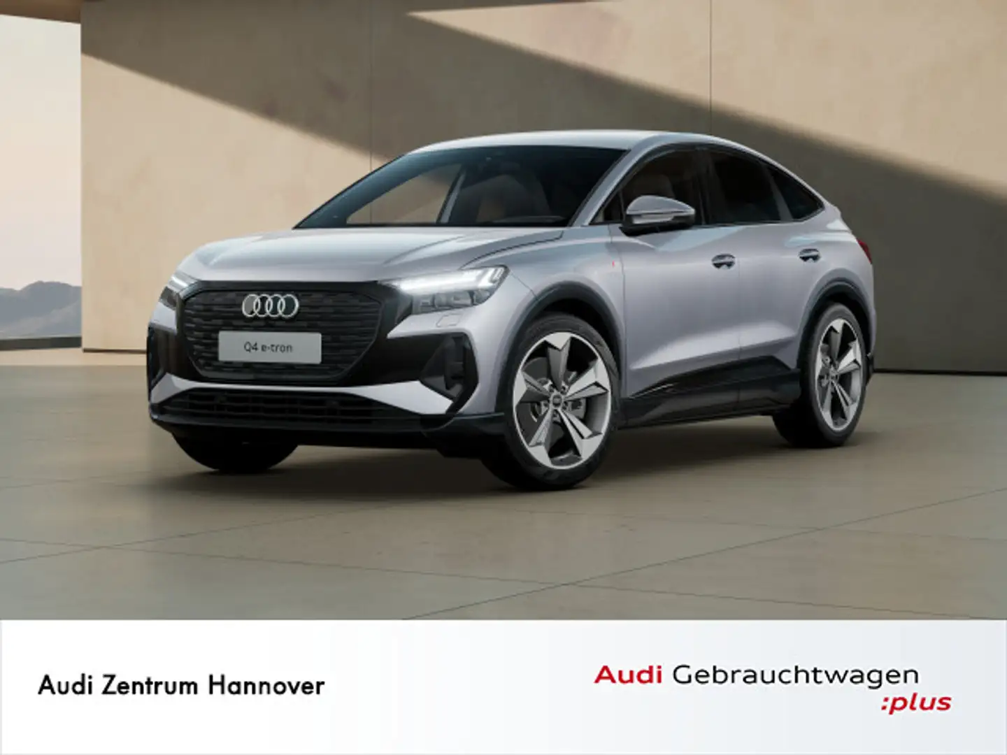 Audi Q4 e-tron 50 Sportback quattro Matrix Срібний - 1