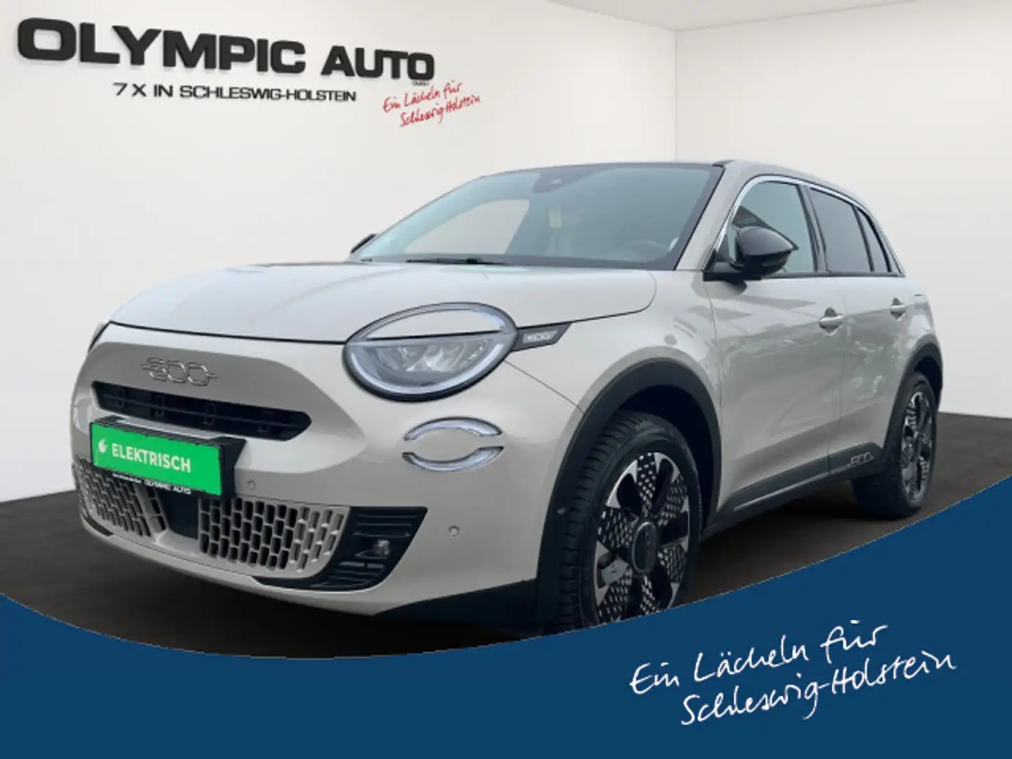 Fiat 600e La Prima (54 kWh) ALU 360°CAM NAVI SITZHZG Beige - 1