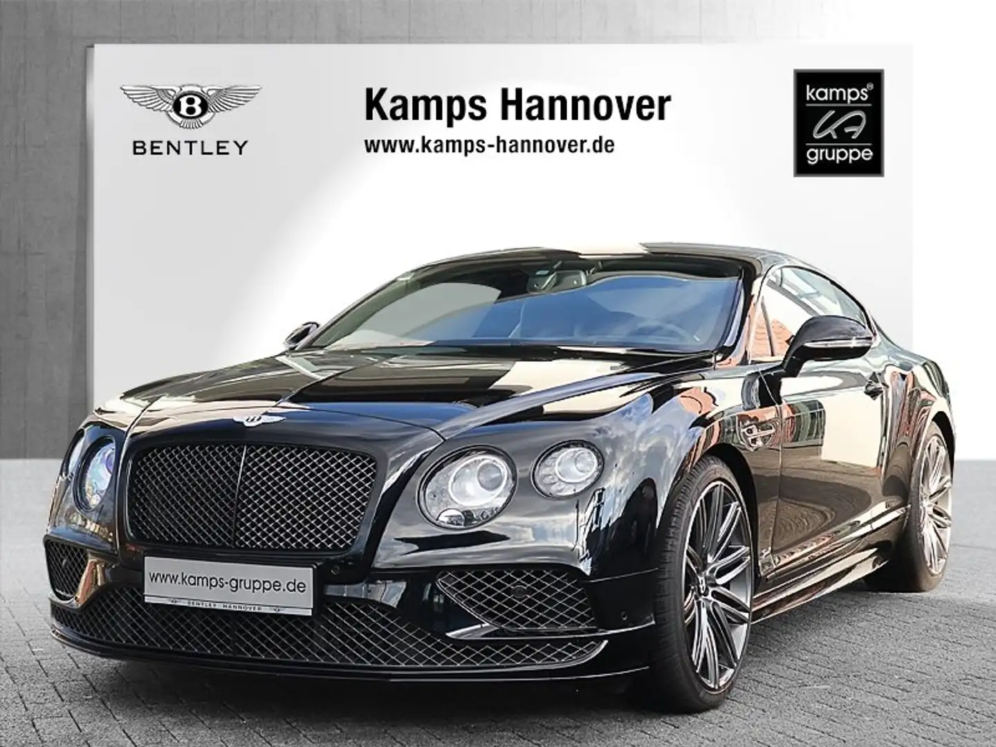 Bentley Continental GT W12 Speed *Massage*Sitzbelüftung* crna - 1