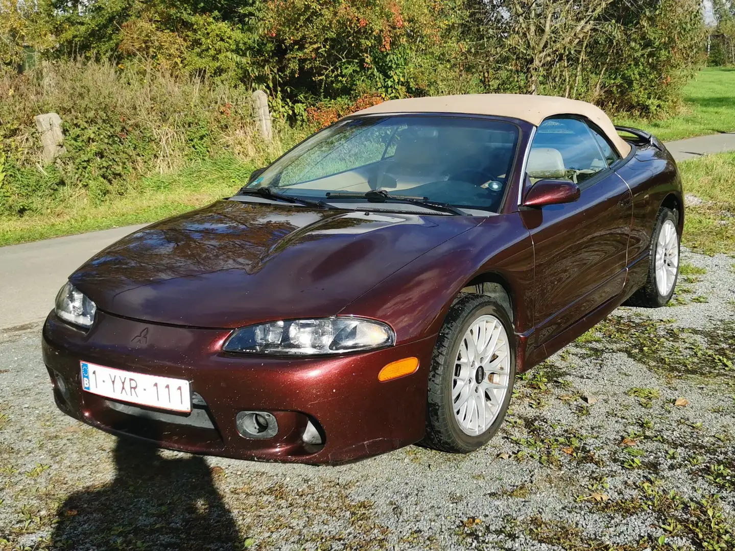 Mitsubishi Eclipse Cabriolet Spider Rojo - 1