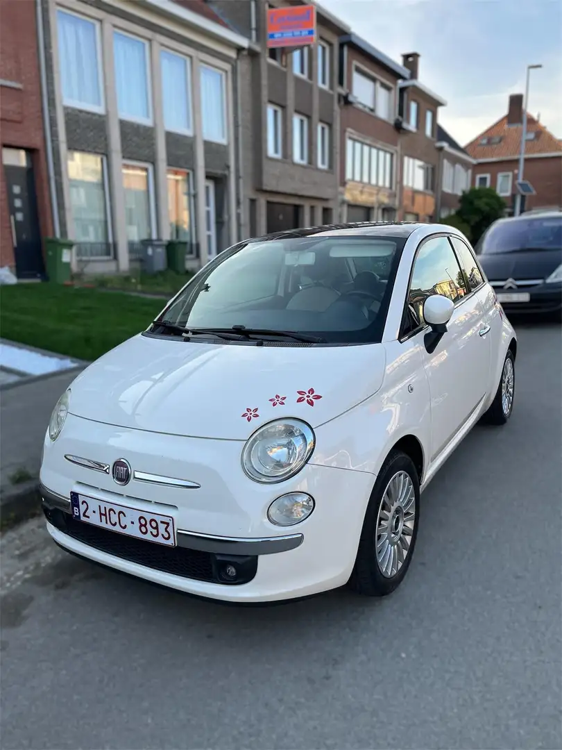 Fiat 500 1.2 Blanc - 2