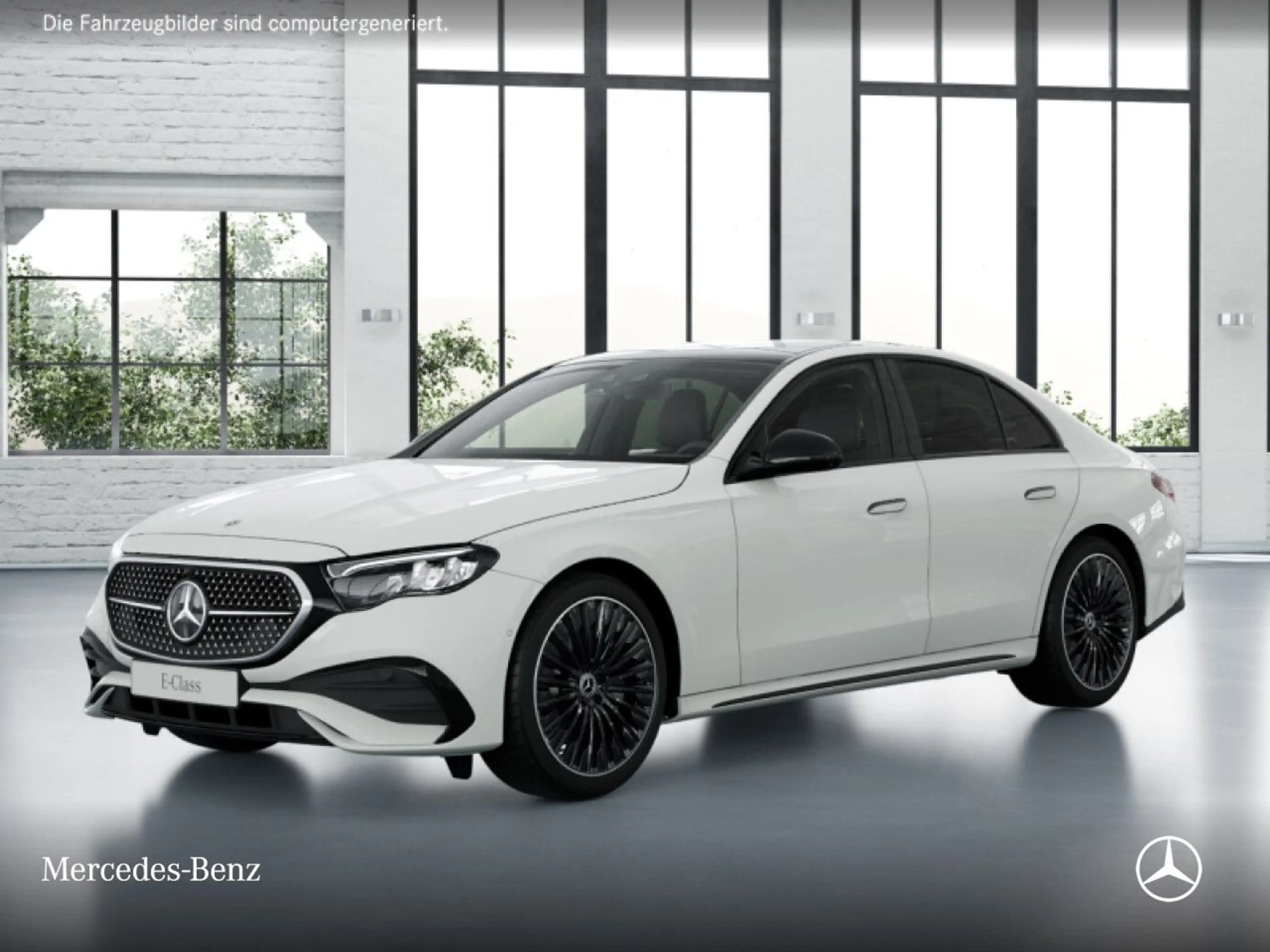Mercedes-Benz E 220 d AMG Fahrass 360° Pano Distr+ LED AHK Night — photo 13