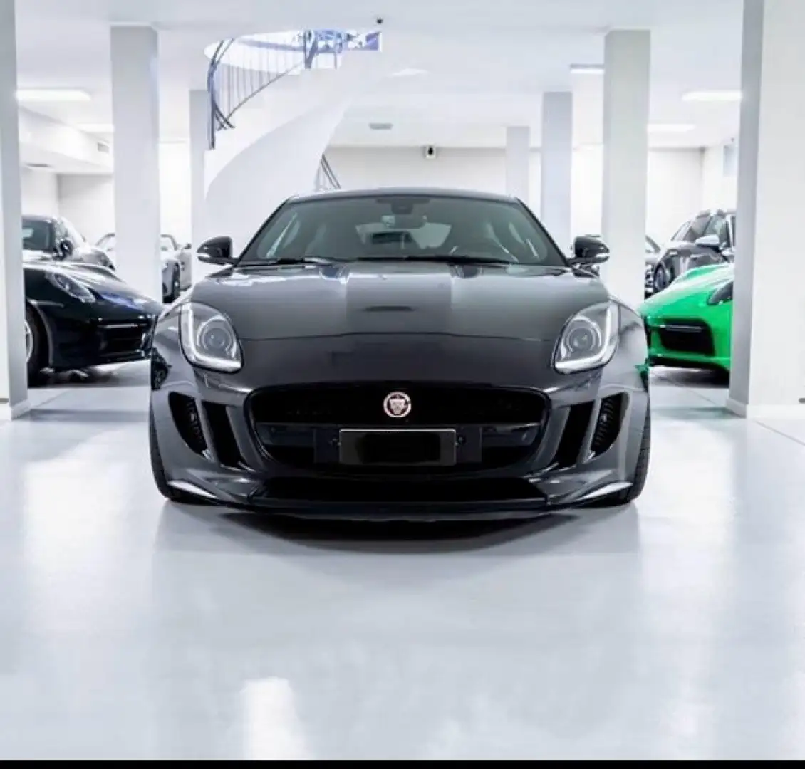 Jaguar F-Type Coupe 3.0 V6 S awd pano scarico Чорний - 1