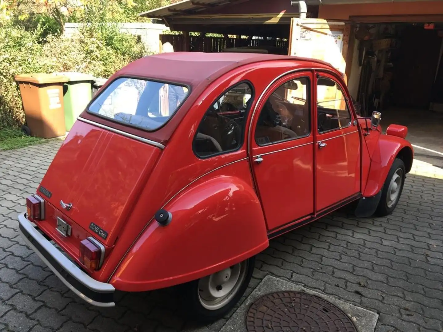 Citroen 2CV Rot - 1