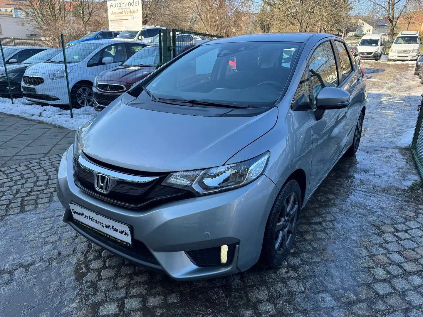 Honda Jazz Comfort 1-Hand Scheckheft DAB Tempomat USB Argent - 1