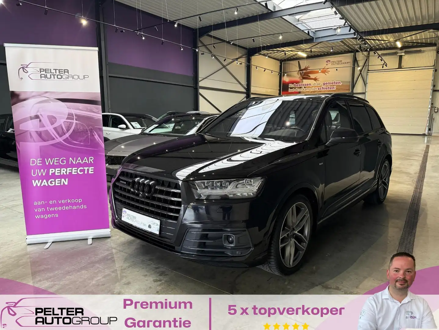Audi Q7 3.0 TDi FULL S line Panodak Camera Schwarz - 1