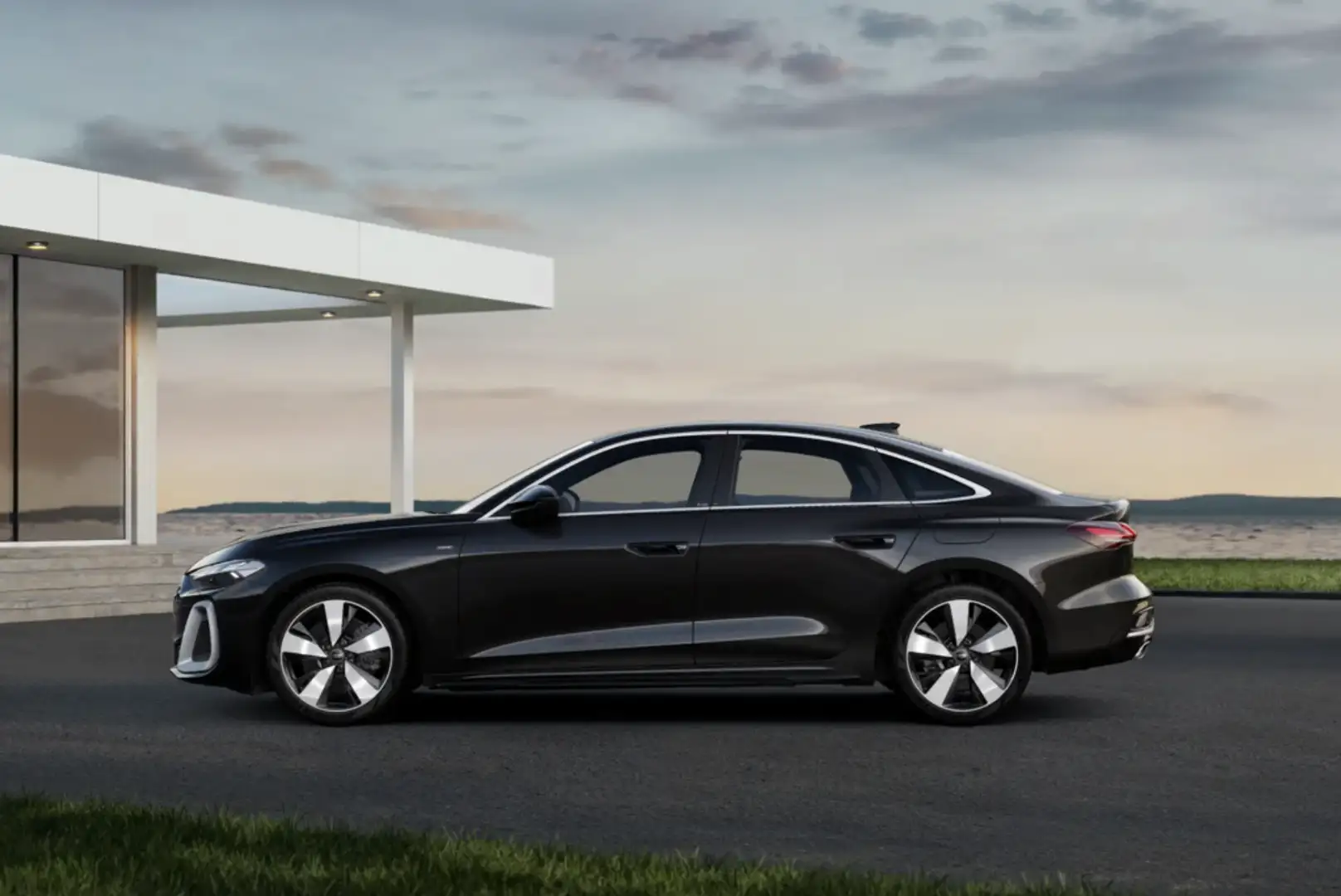 Audi A5 e-hybrid S line quattro S tronic 220kW Negro - 2