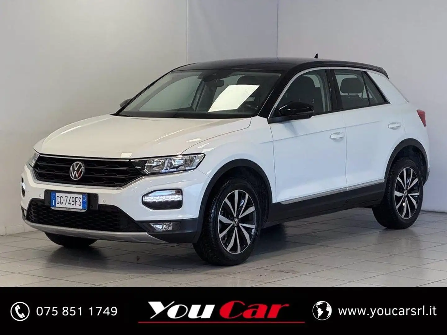 Volkswagen T-Roc 1.0 tsi Style 110cv Bianco - 1