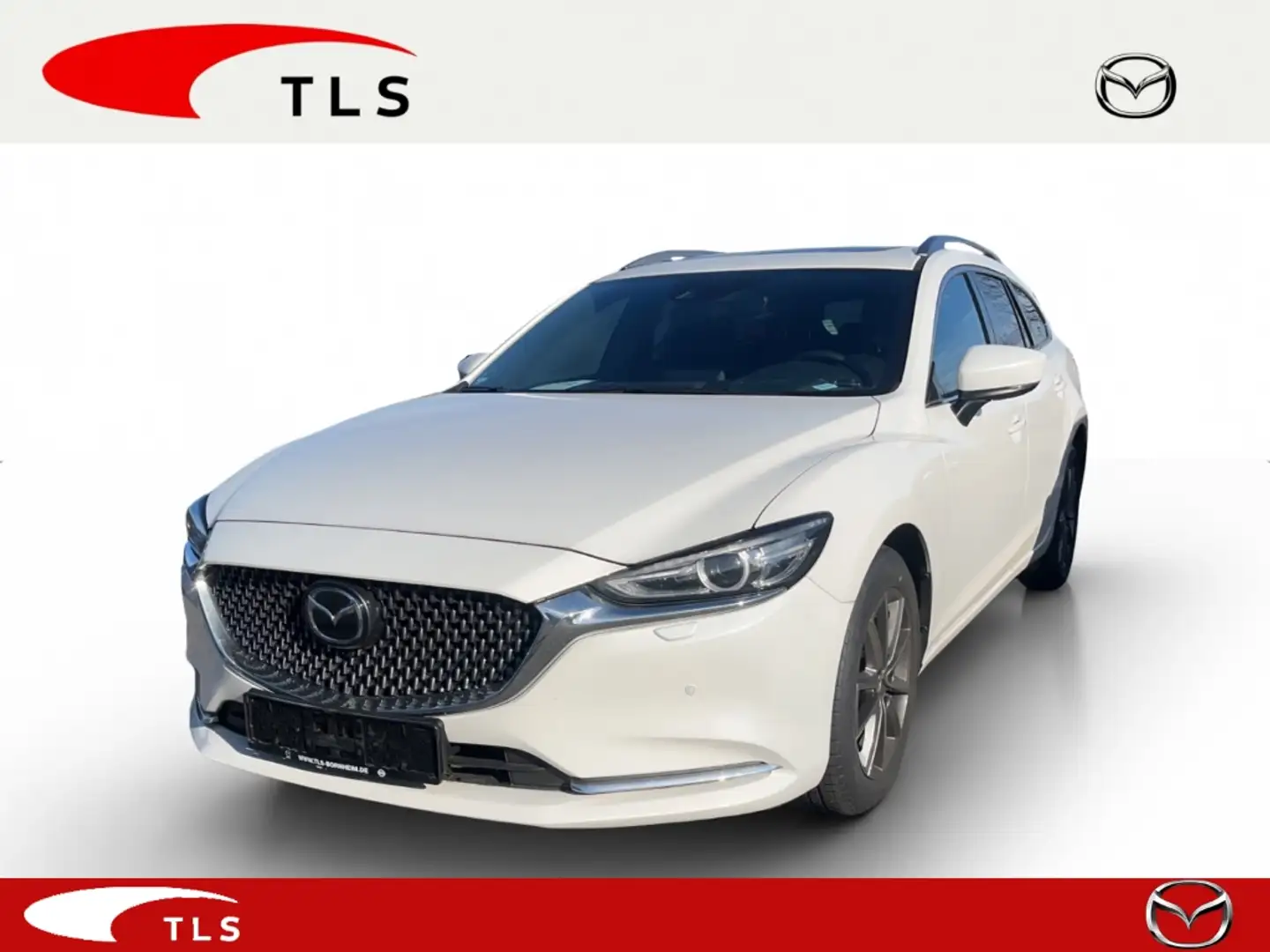 Mazda 6 Kombi Takumi 2.5 SKYACTIV-G 194 EU6d HUD Navi Lede Blanc - 1