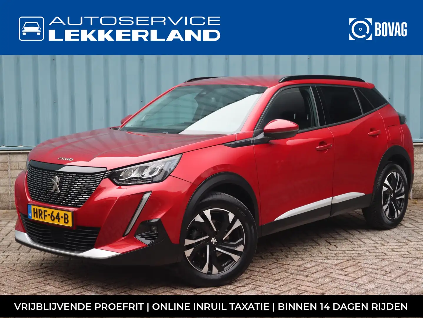 Peugeot 2008 SUV Allure Pack 1.2 Turbo 130pk EAT8 AUTOMAAT | NA Rouge - 1