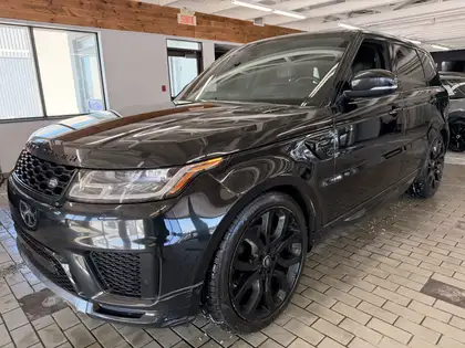 Black 2020 Land Rover Range Rover Sport Td6 HSE 4WD SUV / Crossover All-Wheel Drive 8-Speed Automatic