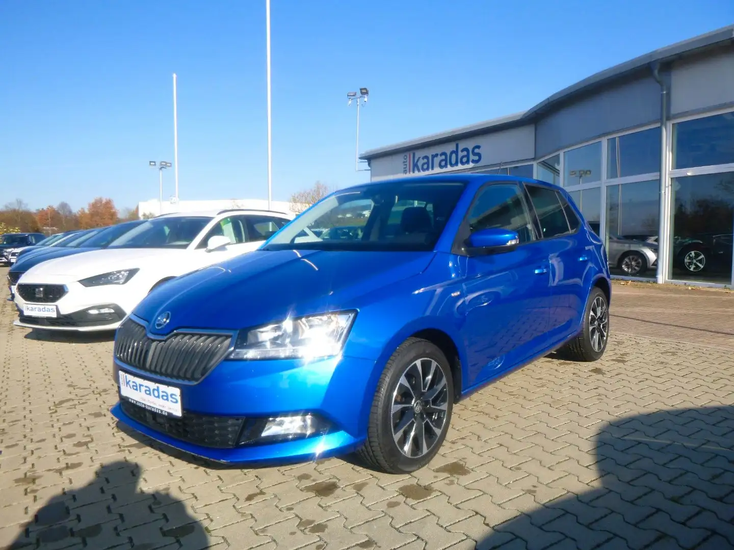 Skoda Fabia Drive 125 OPF 41.562KM/Sitzheiz/PDC Blau - 1