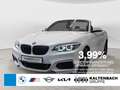 BMW 218 i Cabrio M-Sport FACEL. LED NAVI SHZ PDC Weiß - thumbnail 1