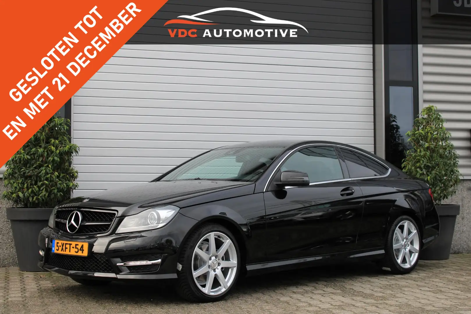Mercedes-Benz C 250 Coupé AMG Xenon ILS | Stoelverwarming | Navi | Com Negru - 1