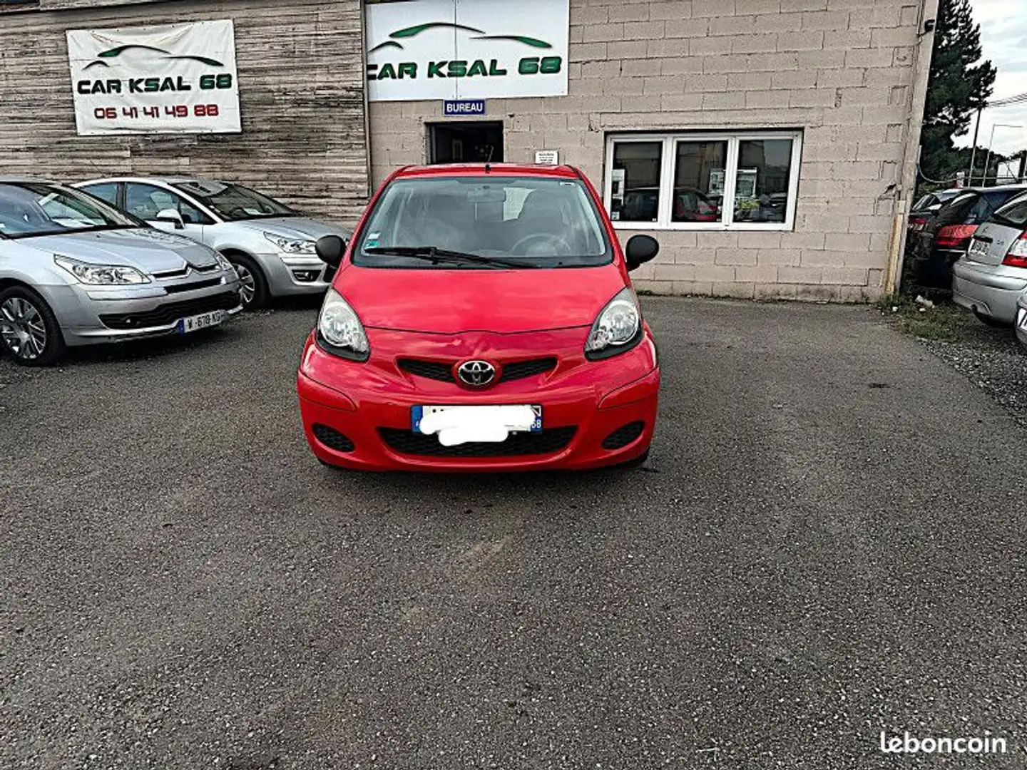 Toyota Aygo 1.0 VVT-I 68CH CONFORT 5P Rouge - 2
