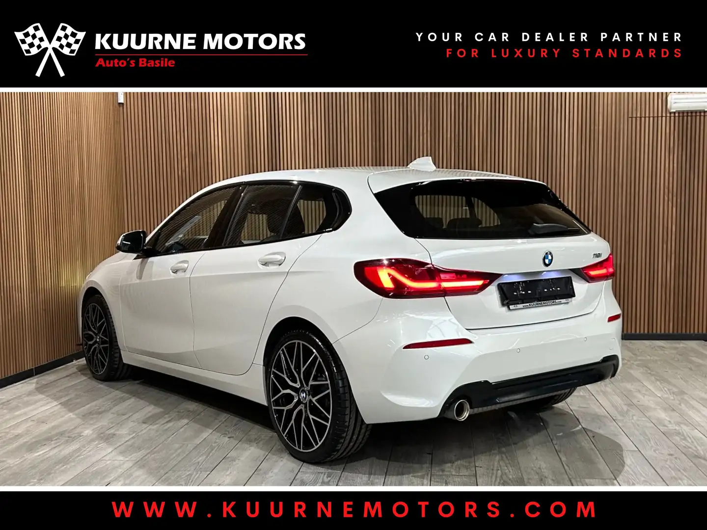 BMW 118 iA Alu19"/Led/Gps/Carplay/Cruise/Bt *1j garantie* Weiß - 2