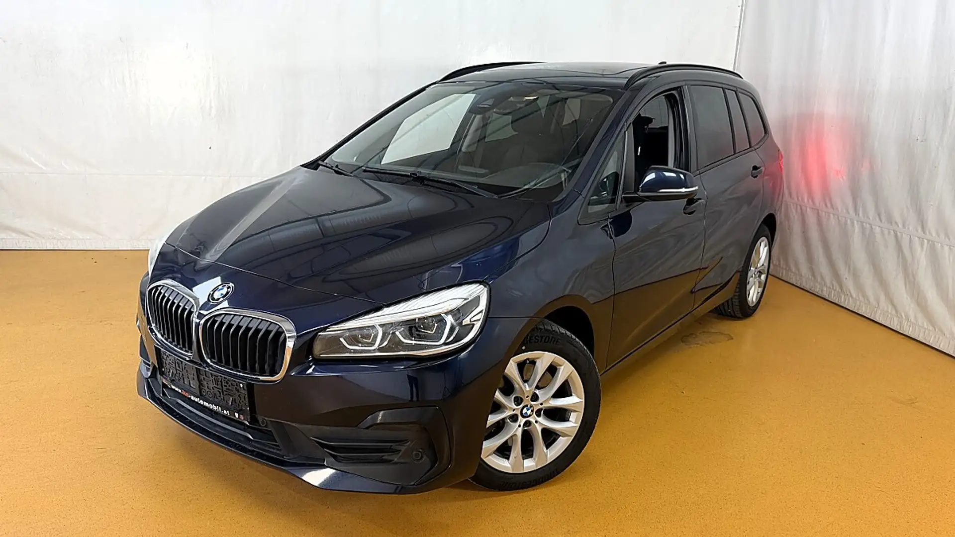 BMW 218 d Gran Tourer Advantage 7-Sitzer Blau - 1