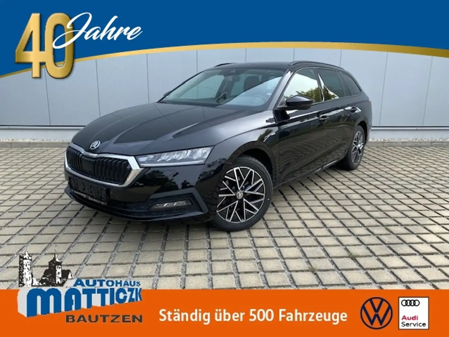 Skoda Octavia 2.0 TDI Clever AHK/REISE+KOMFORT/LED/17-ZOLL/NAVI Schwarz - 1