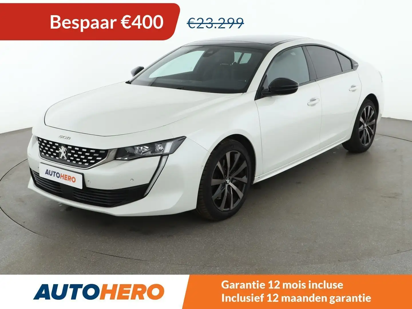 Peugeot 508 2.0 Blue-HDi GT Blanc - 1
