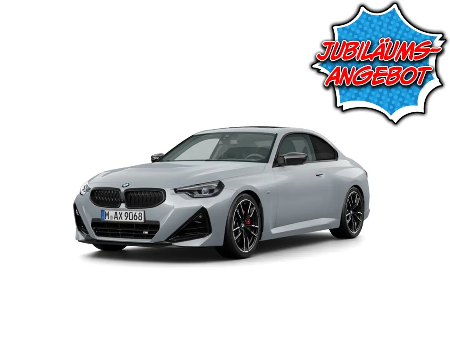 BMW 240 xDrive Coupe LMR 19'' Park-Assistent El. Panodach Grijs - 1