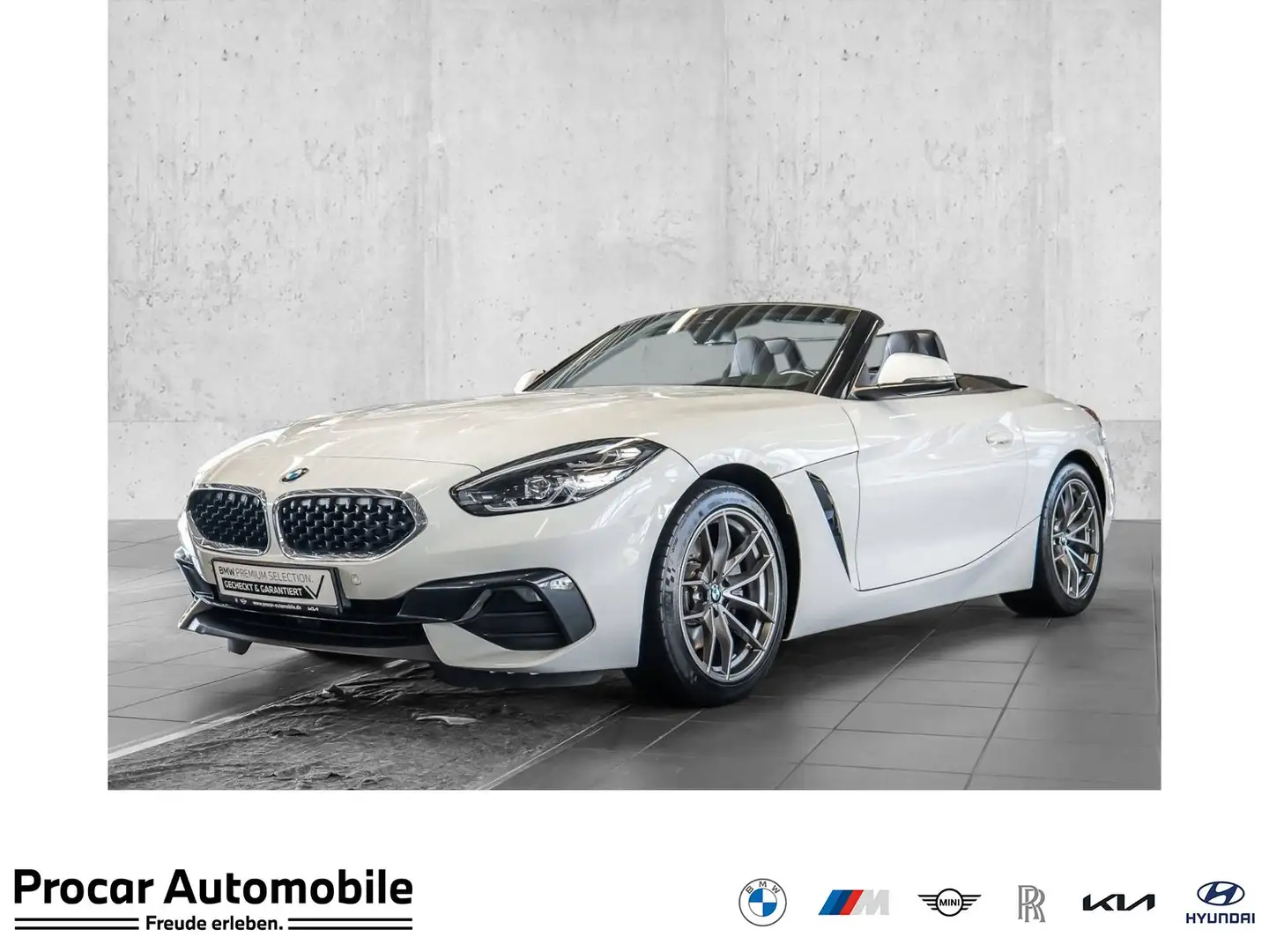 BMW Z4 sDrive20i NAVI LED Sound Syst. PDC V+H DAB Blanc - 1
