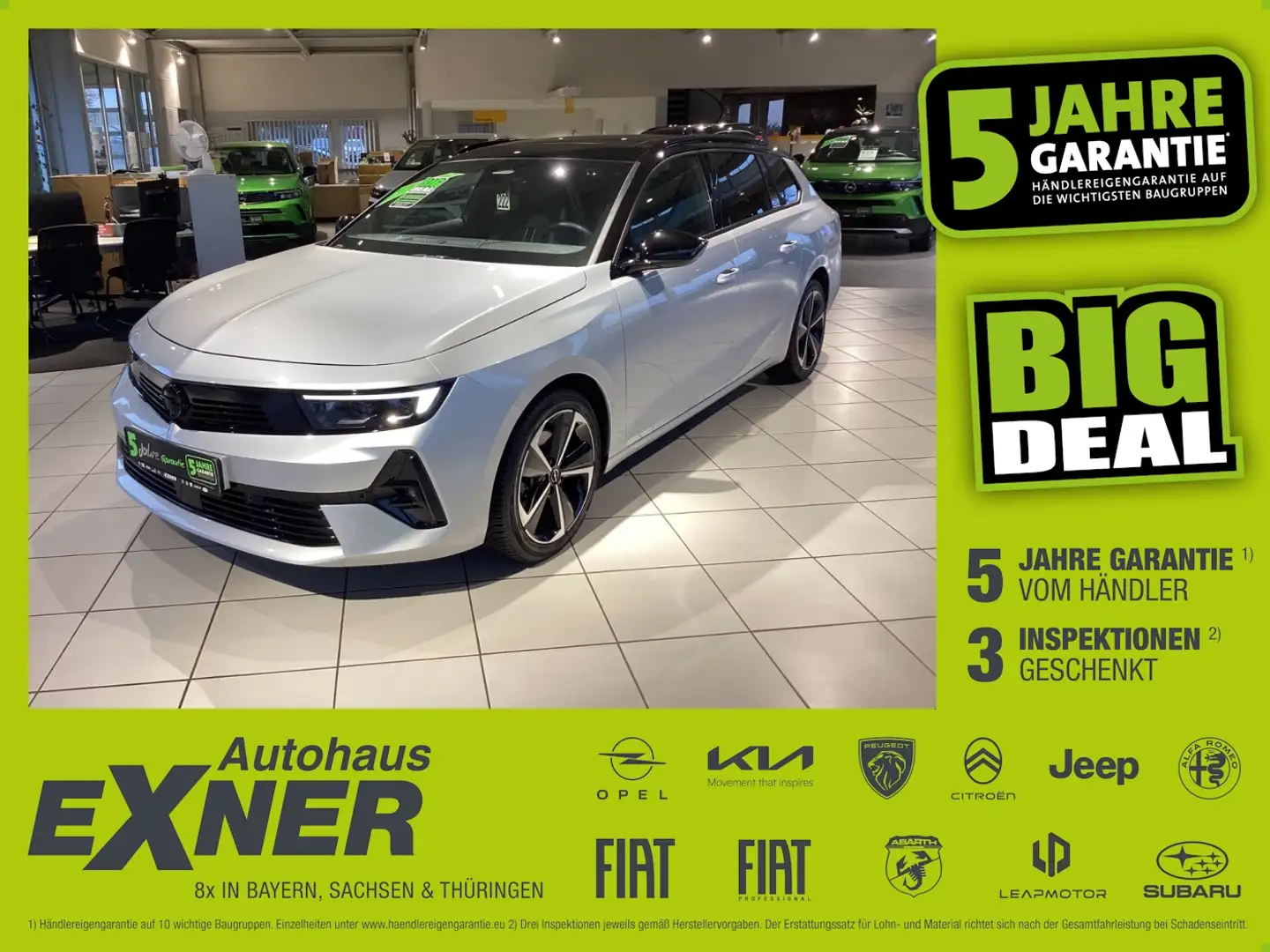 Opel Astra L Sportstourer 1.5 D GS ACC+LED+Navi+SD+LM Silber - 1