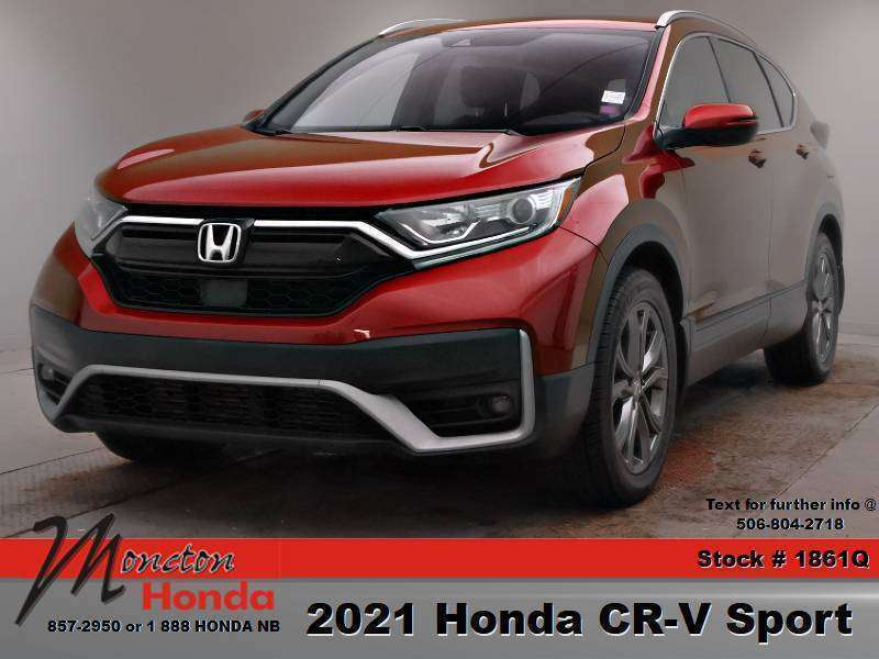 Red 2021 Honda CR-V SUV / Crossover  Automatic
