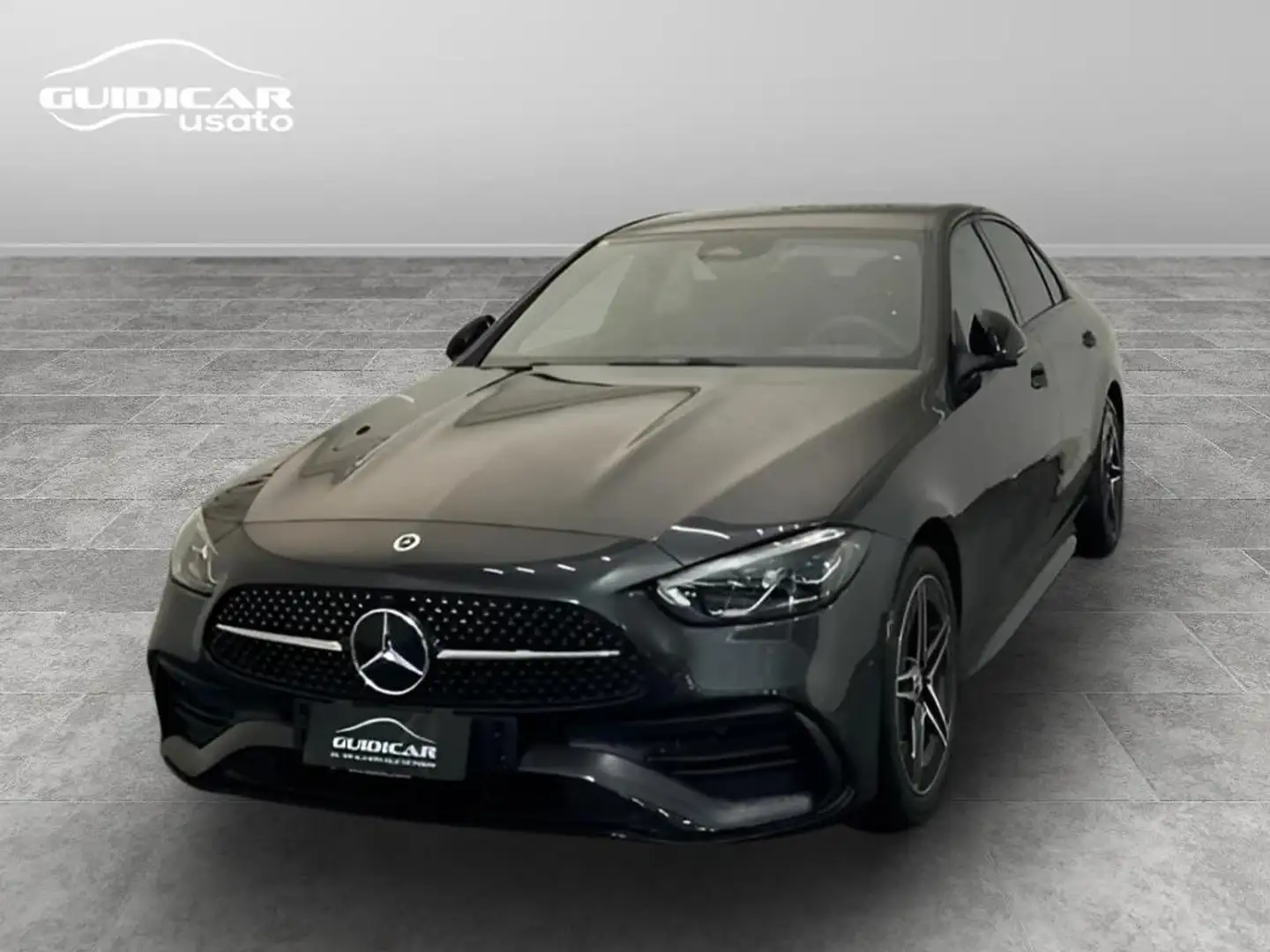 Mercedes-Benz C 220 d mhev AMG Line Advanced Plus 4matic 200cv auto Grigio - 1