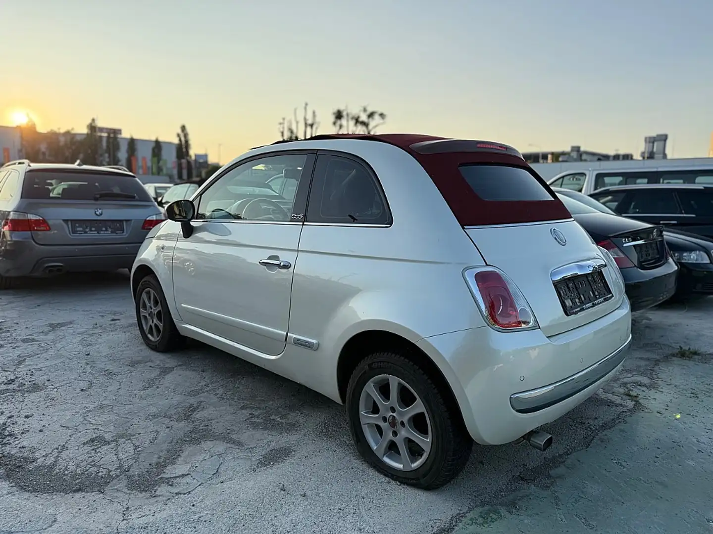 Fiat 500 Cabrio 1,2 Lounge |PICKERL BIS 06/2026| Weiß - 2