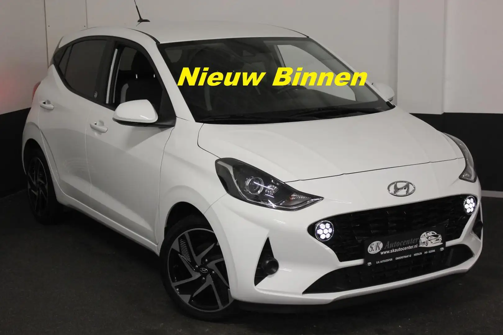Hyundai i10 EDITION 30+*FULL*CAMERA*NAVI*STUUR*STOELVERW* Blanc - 1