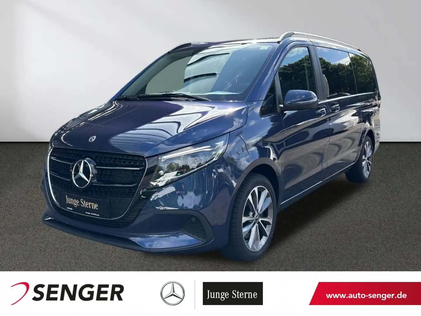 Mercedes-Benz V 300 d Style 4x4 lang Distr. AIRMATIC Stdhzg 9G Blu/Azzurro - 1