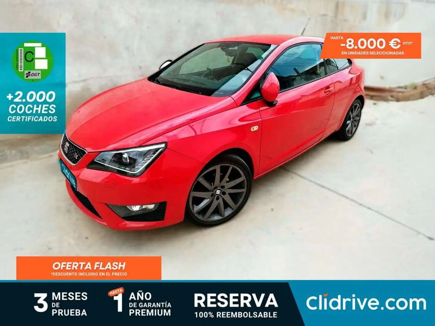 SEAT Ibiza 1.2 TSI 105cv FR ITech 30 Aniversario Rojo - 1