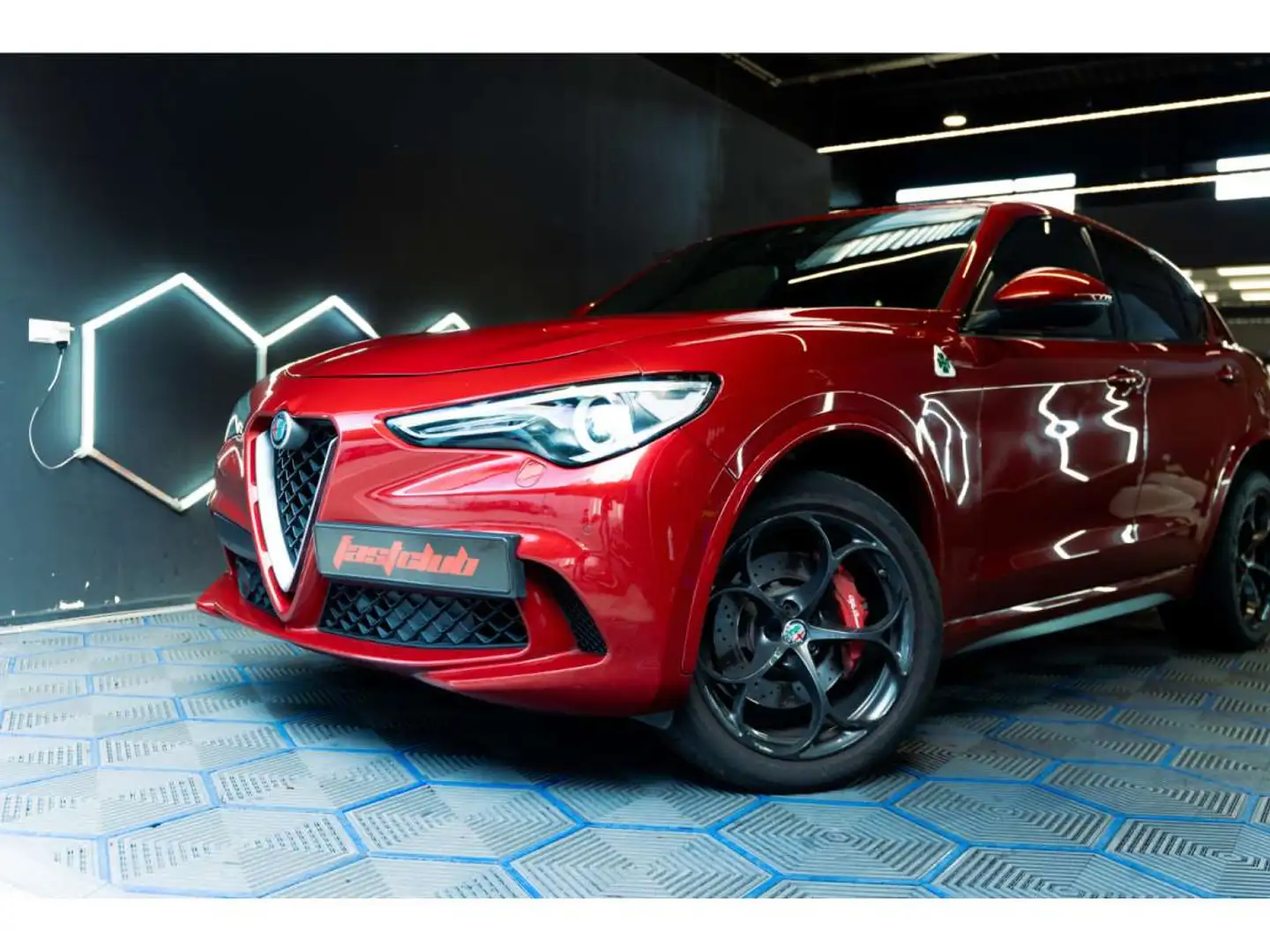 Alfa Romeo Stelvio Quadrifoglio Quadrifoglio 510CV Full options Rouge - 2