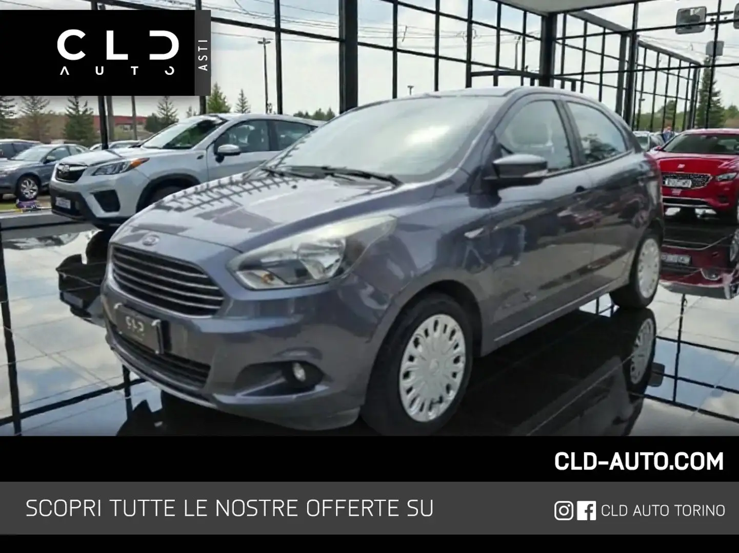 Ford Ka/Ka+ 5p 1.2 TI-VCT Ultimate 85cv Grau - 1