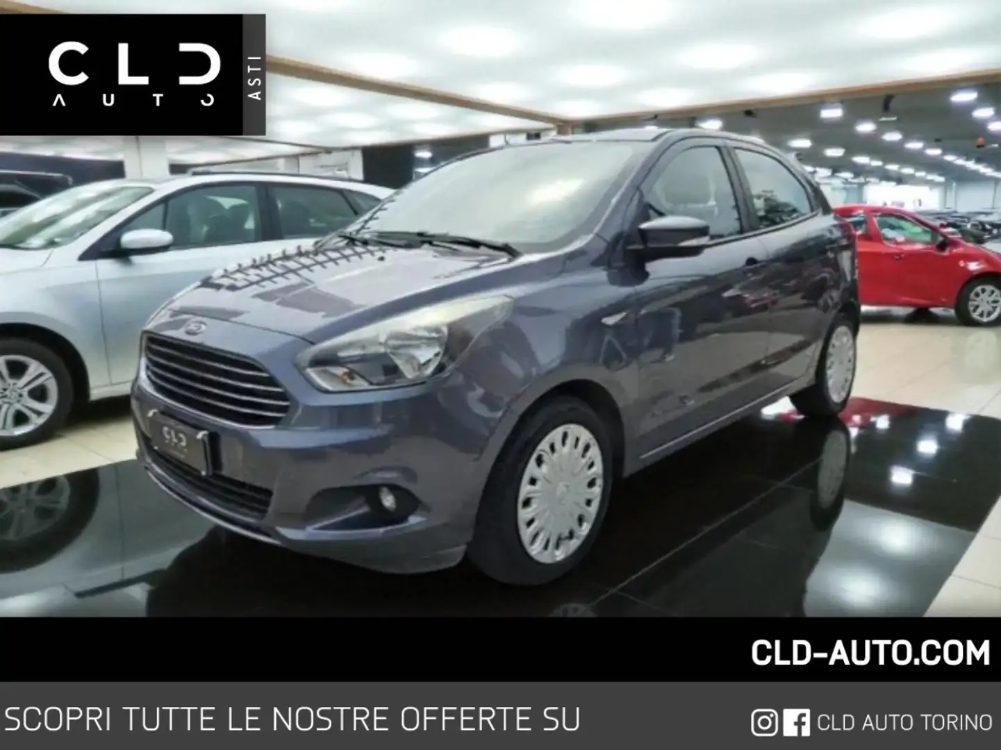 Ford Ka/Ka+ 5p 1.2 TI-VCT Ultimate 85cv Grau - 1
