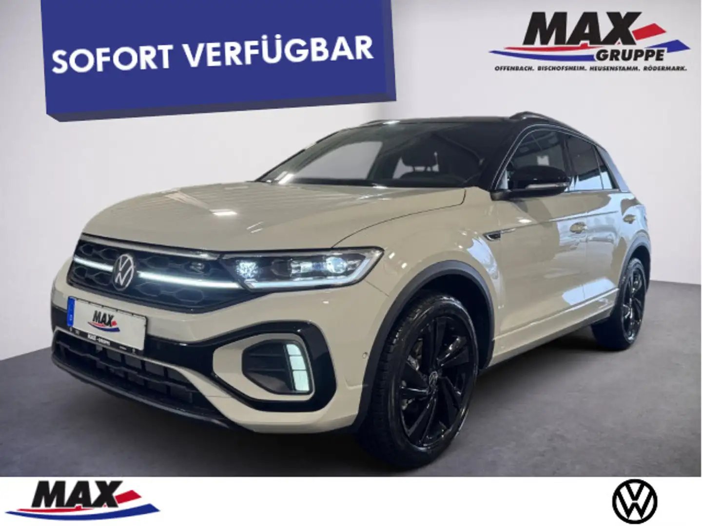 Volkswagen T-Roc R-Line 1.5 TSI DSG PANO+NAVI+KAMERA+BLACK- Grau - 1