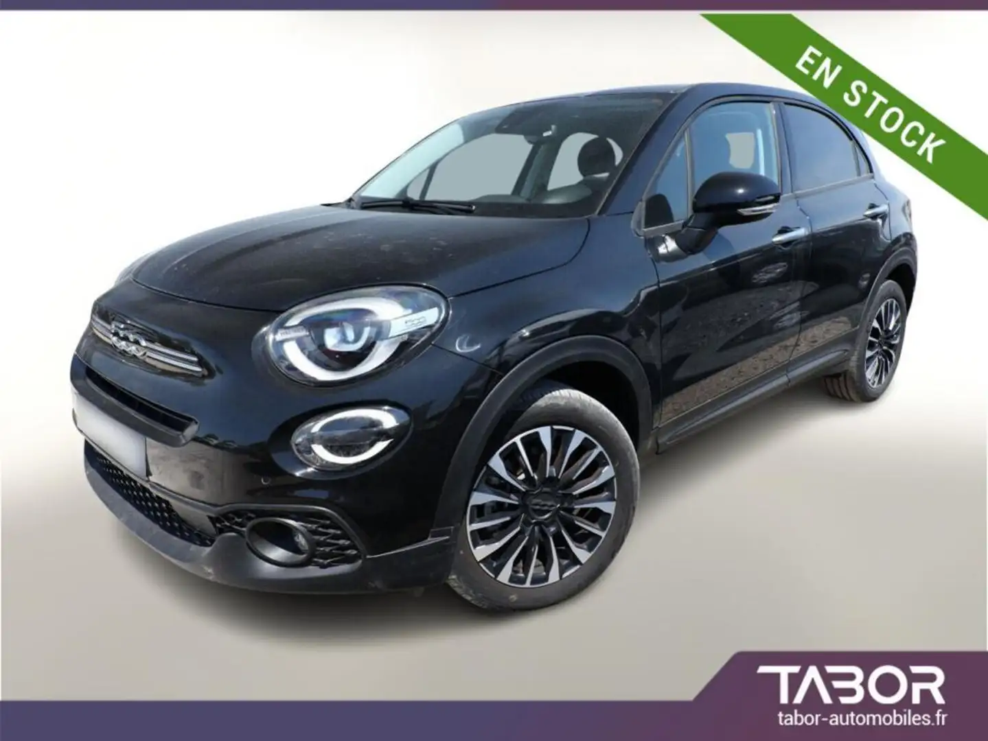 Fiat 500X 1.5 MHEV 130 DCT7 LED Reg. Cam Clim Noir - 1