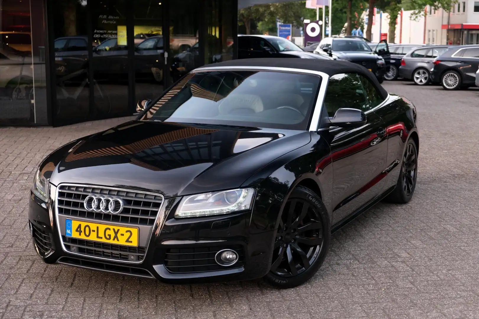 Audi A5 Cabriolet 2.0 TFSI S-edition/Youngtimer/S-Line/PDC Negro - 1