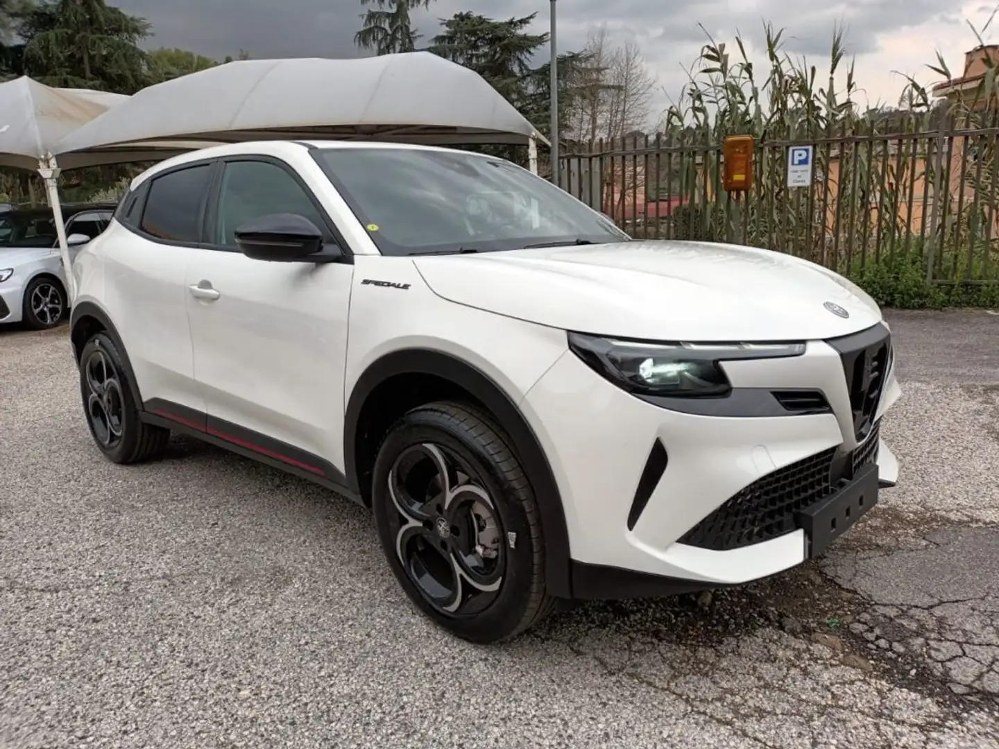 Alfa Romeo Junior 1200 HYBRID SPECIALE 136CV EDCT6 NAV CAM"18 Bianco - 2