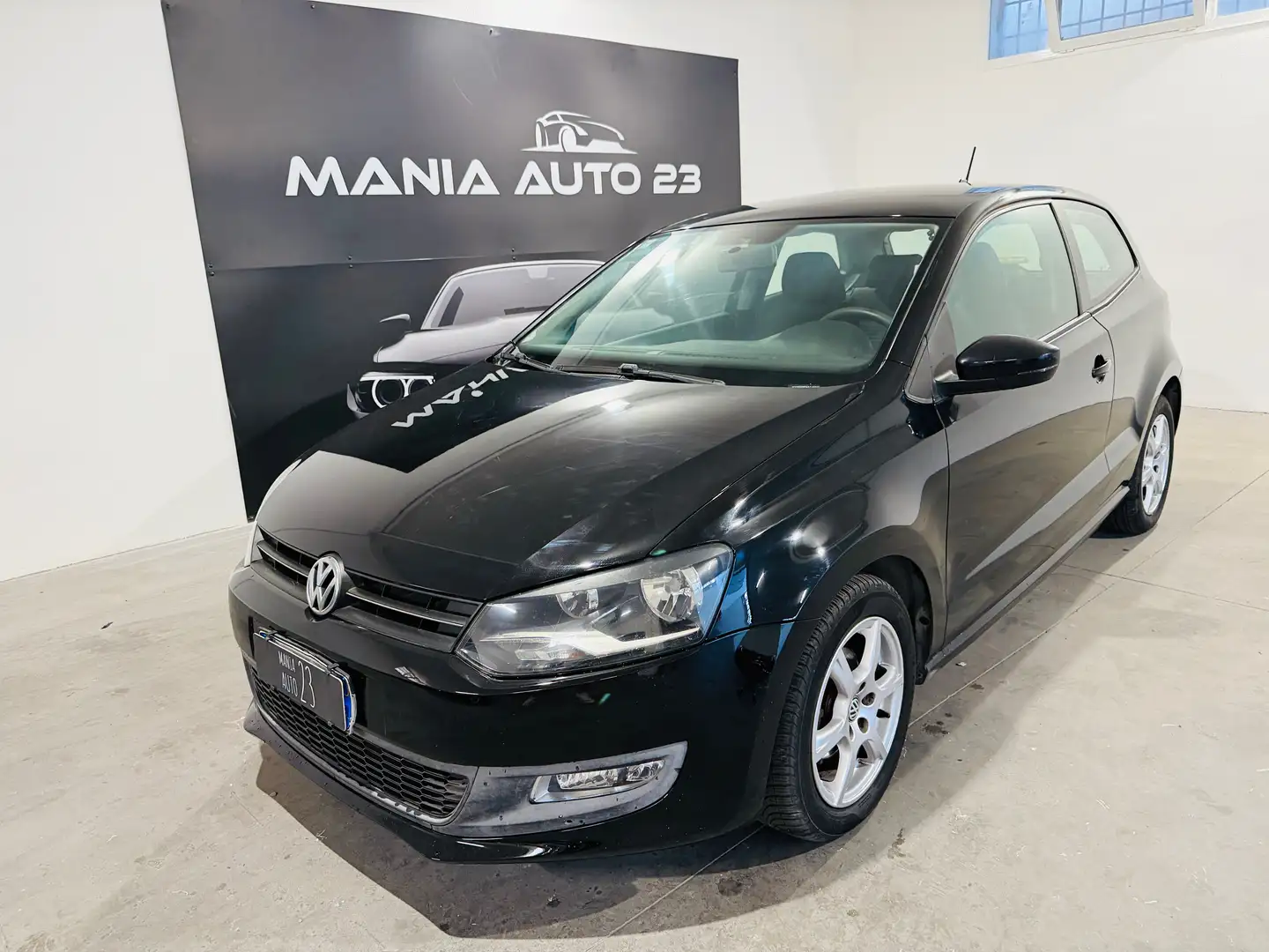 Volkswagen Polo Polo V 2009 3p 1.6 tdi Highline 90cv*NEOPATENTATI* Nero - 1