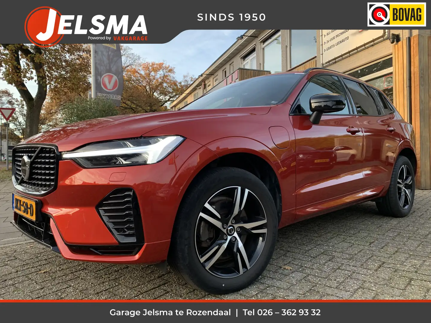 Volvo XC60 2.0 T6 PHEV AWD Inscription, Vol opties! Roşu - 1