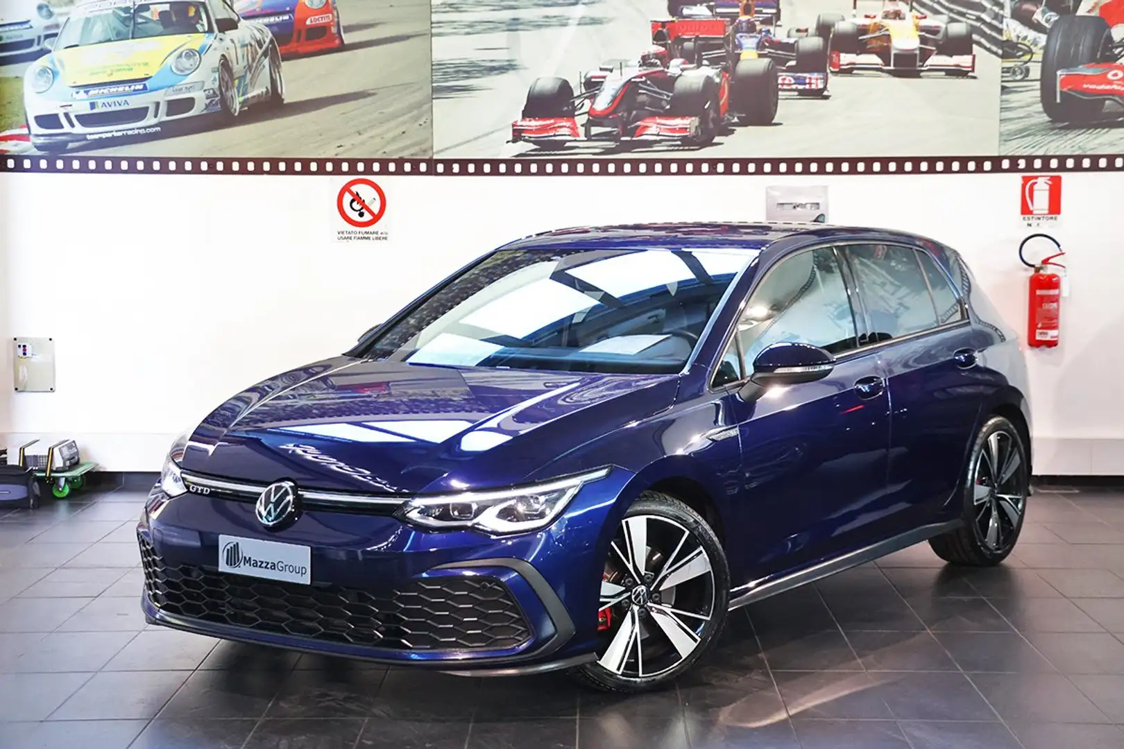 Volkswagen Golf GTD 2.0 TDI DSG - TELECAMERA/NAVI/CERCHI 18" Blu/Azzurro - 1