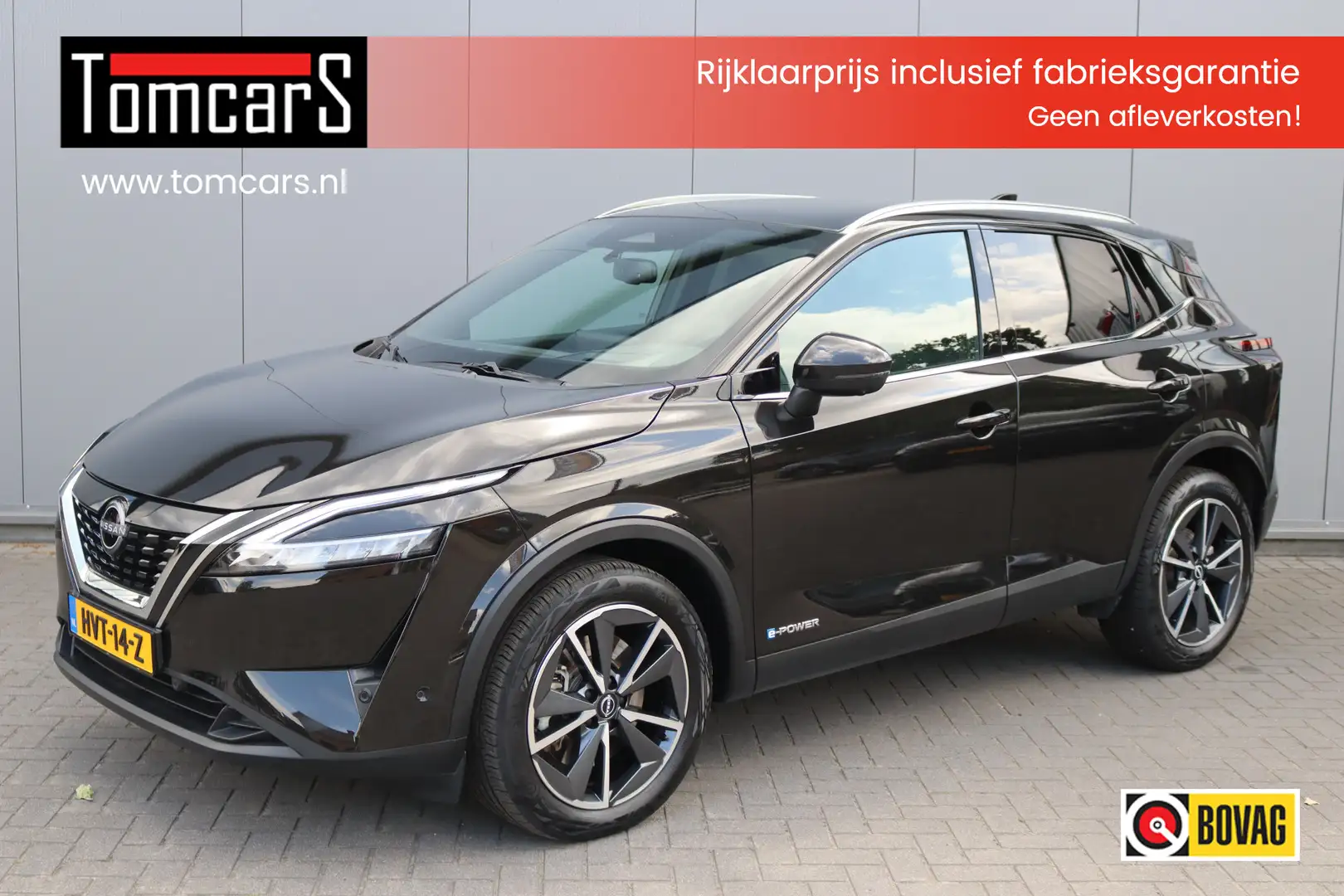 Nissan Qashqai 1.5 e-Power Tekna Navigatie/Panoramadak/Camera/Ada Zwart - 1
