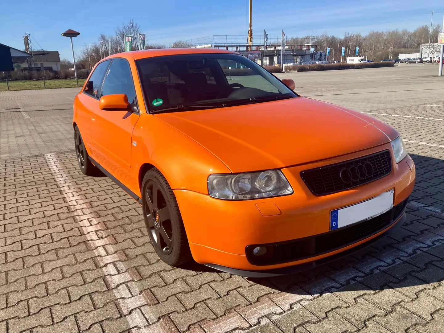 Audi A3 1.9TDI 90PS 8l Bj. 2000 Ambition Orange Pomarańczowy - 1