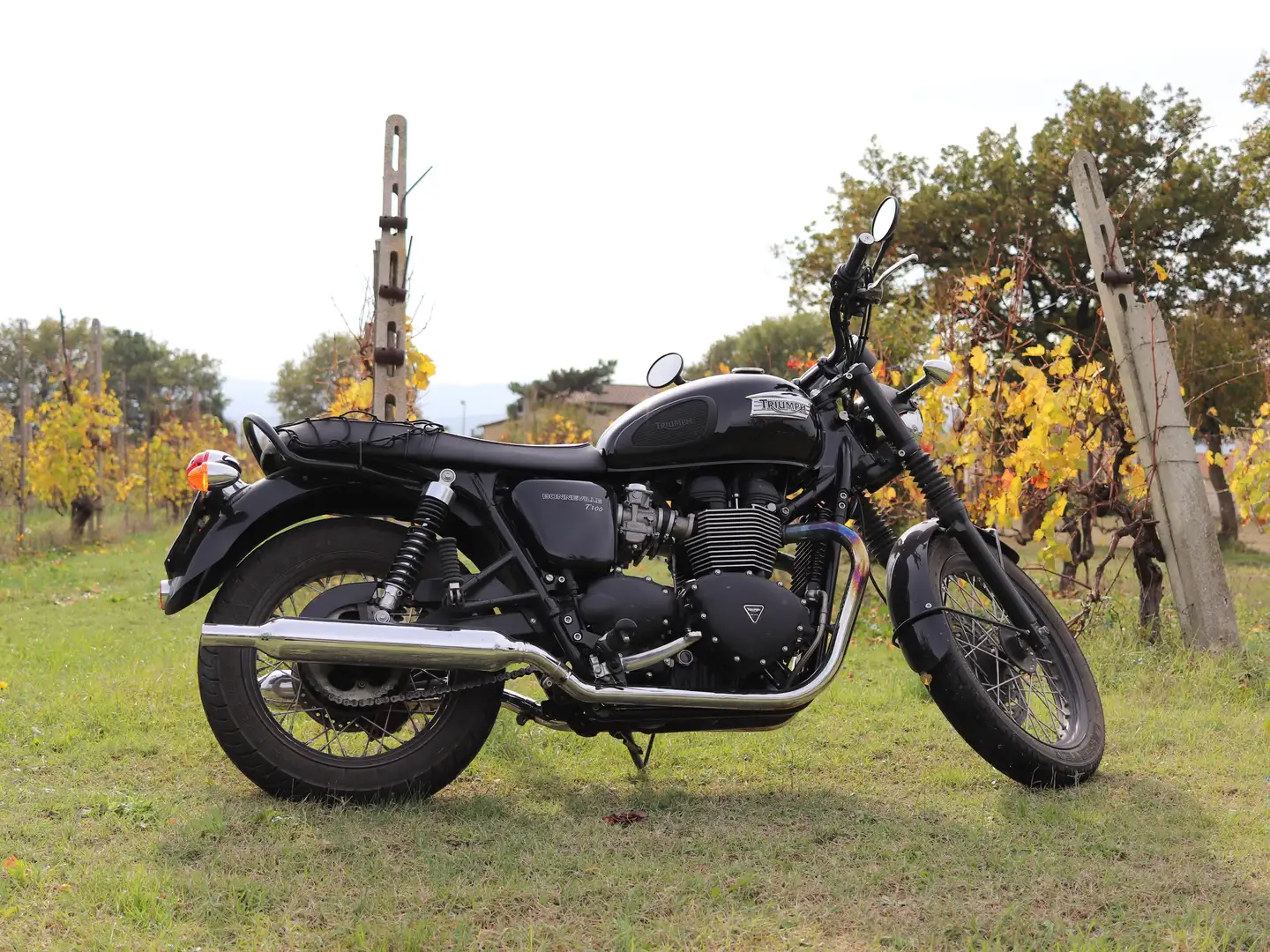 Triumph Bonneville T100 Black Fekete - 2