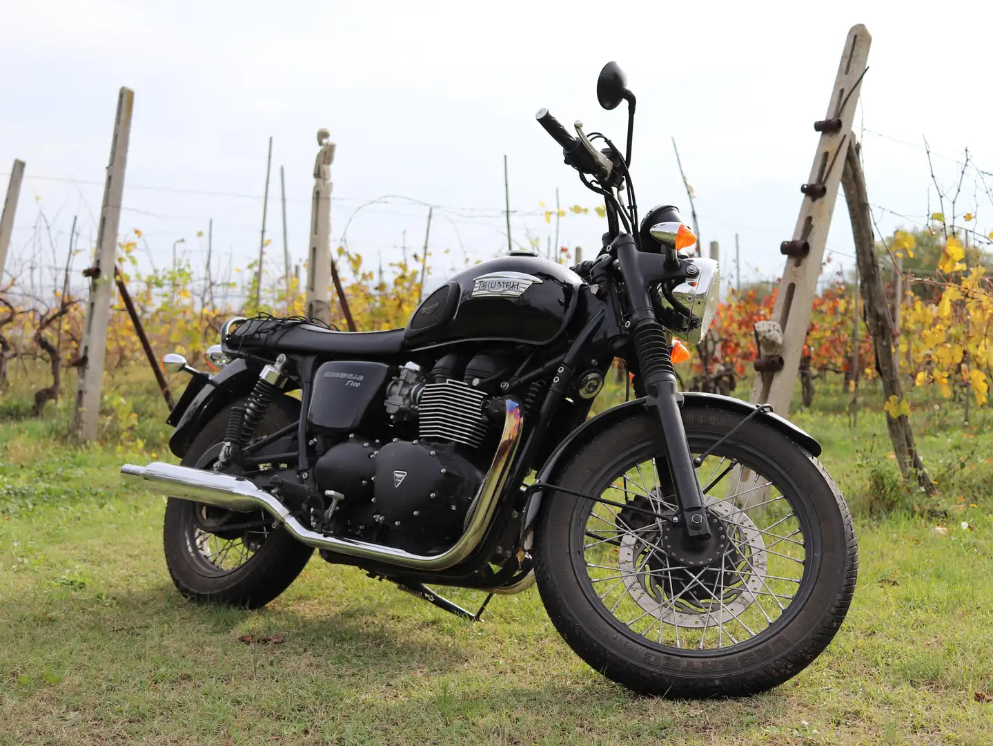 Triumph Bonneville T100 Black Fekete - 1