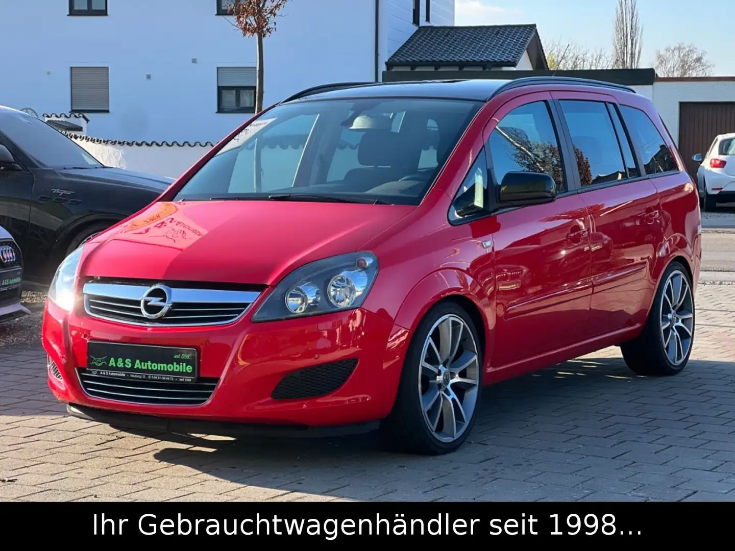 Opel Zafira B 1.8 7-Sitzer AUTOMATIK *NAVI/PDC/8-FACH Rot - 2