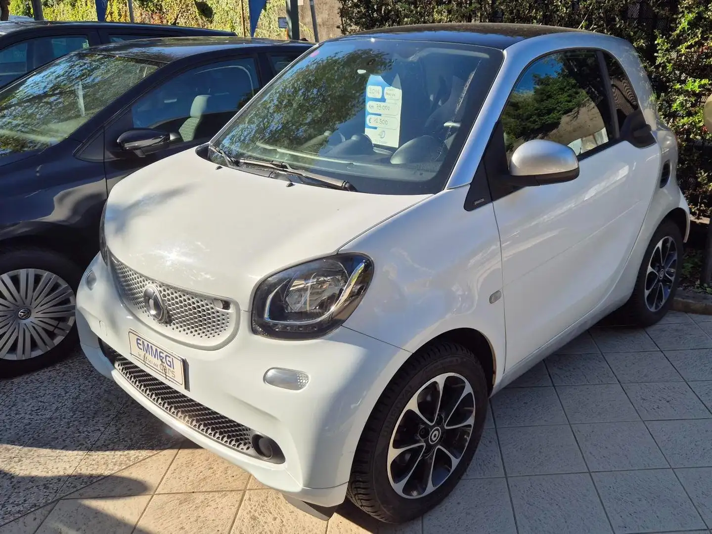 smart forTwo Fortwo III 2015 1.0 Passion 71cv twinamic Bianco - 1