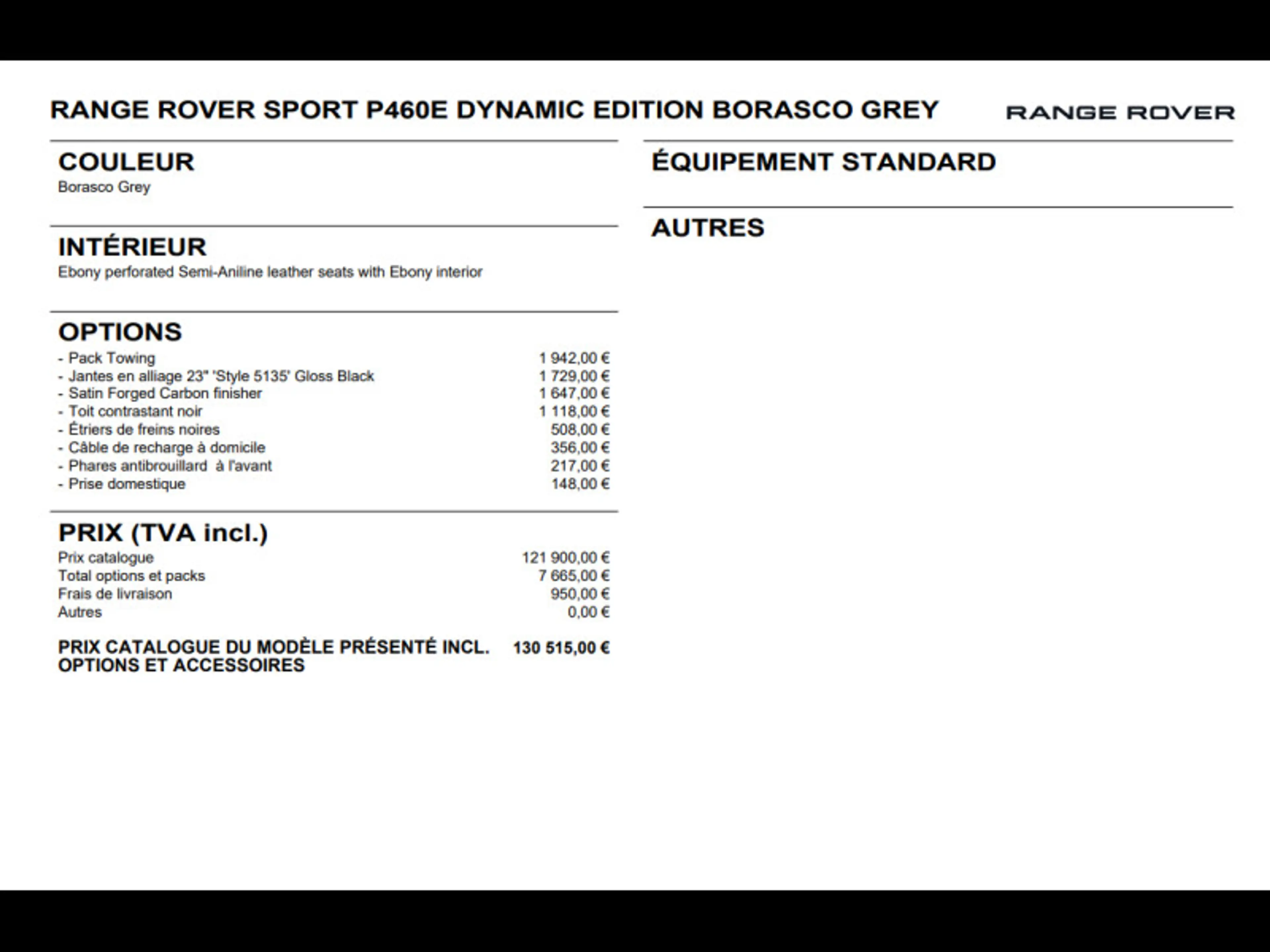 Land Rover Range Rover Sport P460e Dynamic HSE AWD Auto. 25MY — photo 8